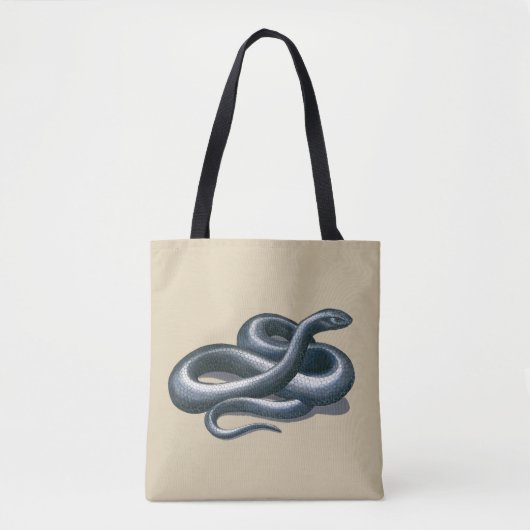 Eastern Indigo Snake Art Tasche (Vorderseite)