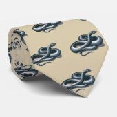 Eastern Indigo Snake Necktie Krawatte (Gerollt)