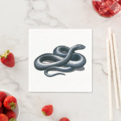 Eastern Indigo Snake Serviette (Beispiel)