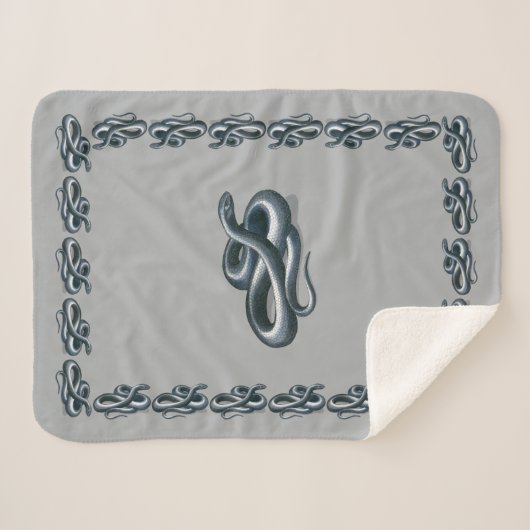 Eastern Indigo Snake Sherpadecke (Vorderseite (Horizontal))