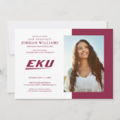 Eastern Kentucky Universität | EKU Ankündigung (Vorderseite)