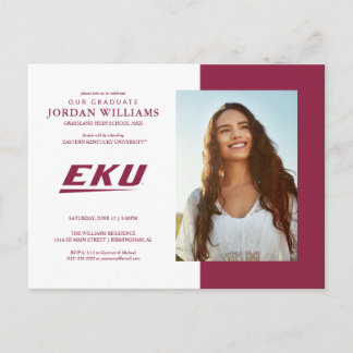 Eastern Kentucky Universität | EKU Ankündigungspostkarte