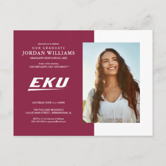 Eastern Kentucky Universität | EKU Ankündigungspostkarte