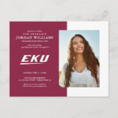 Eastern Kentucky Universität | EKU Ankündigungspostkarte (Vorderseite)