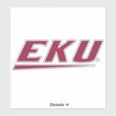 Eastern Kentucky Universität | EKU Aufkleber (Blatt)