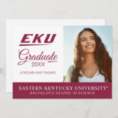 Eastern Kentucky Universität | EKU Einladung (Vorne/Hinten)