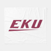 Eastern Kentucky Universität | EKU Fleecedecke (Vorderseite (Horizontal))