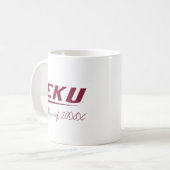 Eastern Kentucky Universität | EKU Kaffeetasse (Vorderseite Links)