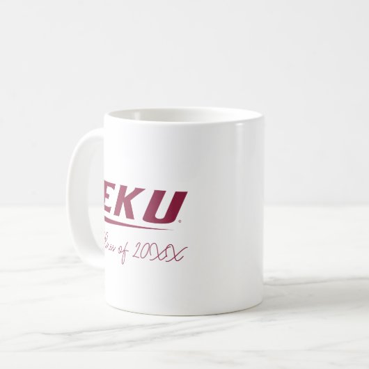 Eastern Kentucky Universität | EKU Kaffeetasse (Vorderseite Links)