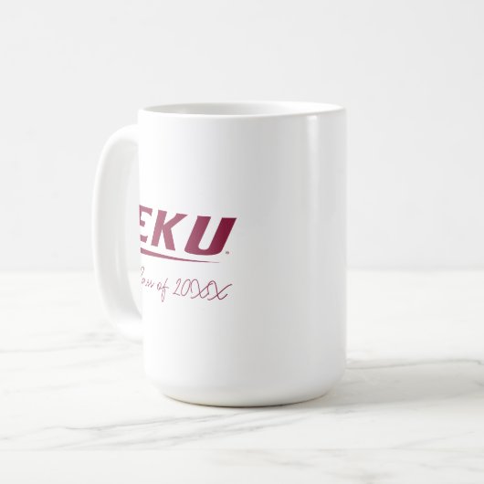 Eastern Kentucky Universität | EKU Kaffeetasse (Vorderseite Links)