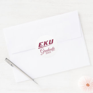Eastern Kentucky Universität | EKU Runder Aufkleber