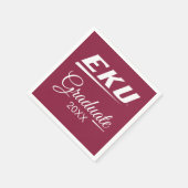 Eastern Kentucky Universität | EKU Serviette (Ecke)