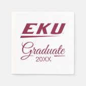 Eastern Kentucky Universität | EKU Serviette (Vorderseite)