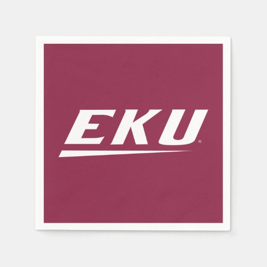 Eastern Kentucky Universität | EKU Serviette (Vorderseite)