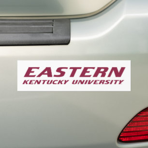 Eastern Kentucky University E Autoaufkleber