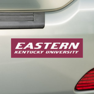Eastern Kentucky University E Autoaufkleber