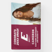 Eastern Kentucky University E Banner (Vertikal)