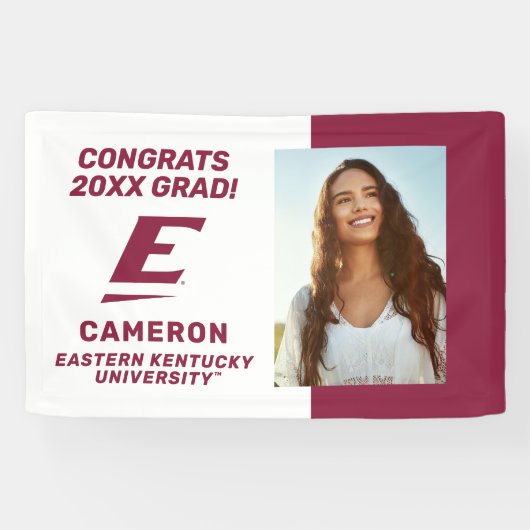 Eastern Kentucky University E Banner (Horizontal)