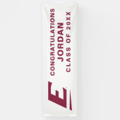 Eastern Kentucky University E Banner (Vertikal)
