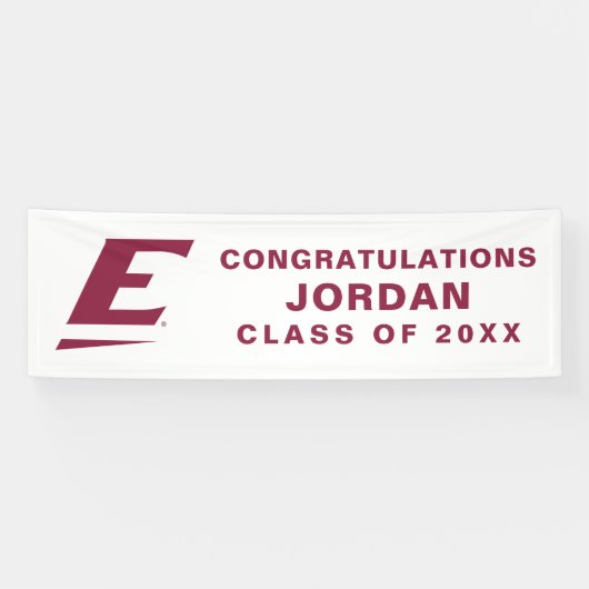 Eastern Kentucky University E Banner (Horizontal)