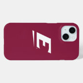 Eastern Kentucky University E Case-Mate iPhone Hülle (Rückseite (Horizontal))