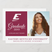 Eastern Kentucky University E Einladung (Vorne/Hinten)