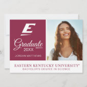 Eastern Kentucky University E Einladung (Vorderseite)
