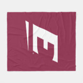 Eastern Kentucky University E Fleecedecke (Vorderseite (Horizontal))