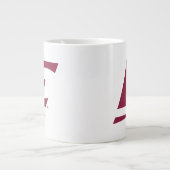 Eastern Kentucky University E Jumbo-Tasse (Vorderseite)