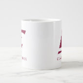 Eastern Kentucky University E Jumbo-Tasse (Vorderseite)