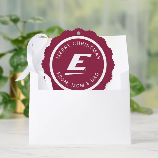 Eastern Kentucky University E Ornament Karte (Umschlag)