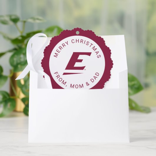 Eastern Kentucky University E Ornament Karte (Umschlag)