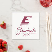 Eastern Kentucky University E Serviette (Beispiel)