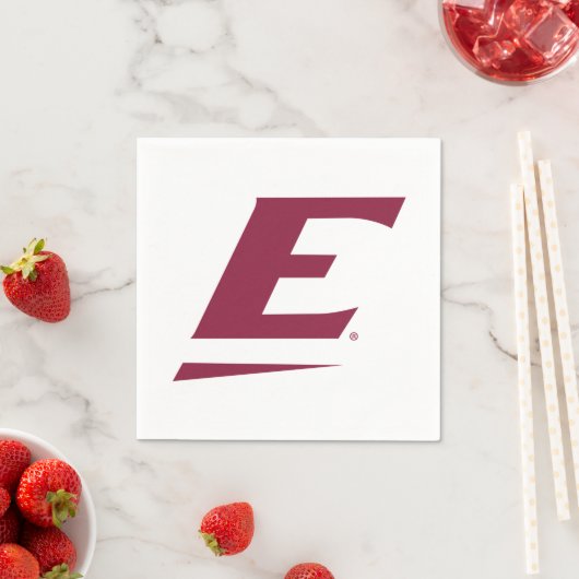 Eastern Kentucky University E Serviette (Beispiel)