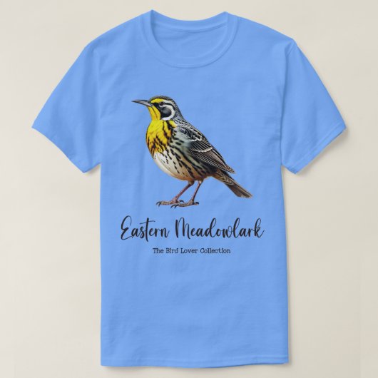 Eastern Meadowlark The Bird Lover Collection T-Shirt (Design vorne)