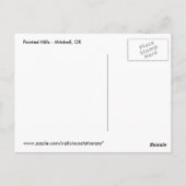 Eastern Oregon Painted Hills Vista Postcard Postkarte (Rückseite)