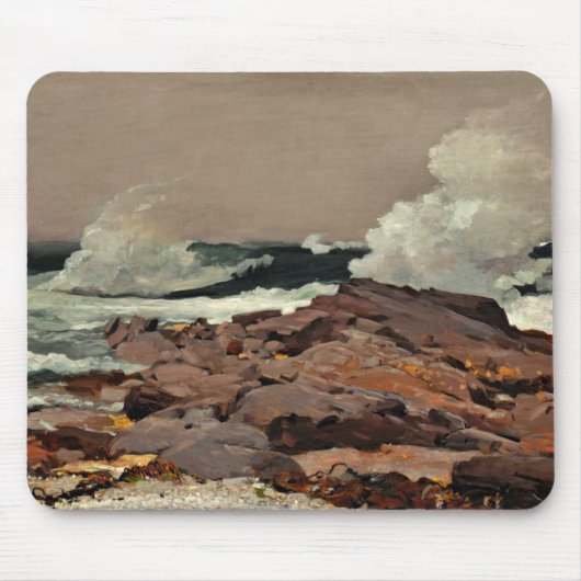 Eastern Point, Gemälde von Winslow Homer Mousepad (Vorne)