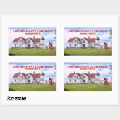 Eastern Point Leuchtturm, Aufkleber für Massachuse (Blatt)