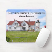Eastern Point Leuchtturm, Massachusetts Mousepad (Mit Mouse)