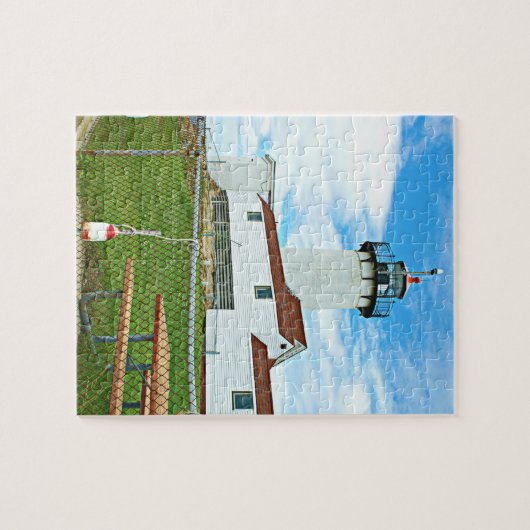 Eastern Point Lighthouse, Gloucester Massachusetts Puzzle (Horizontal)
