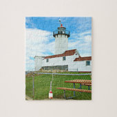 Eastern Point Lighthouse, Gloucester Massachusetts Puzzle (Vertikal)