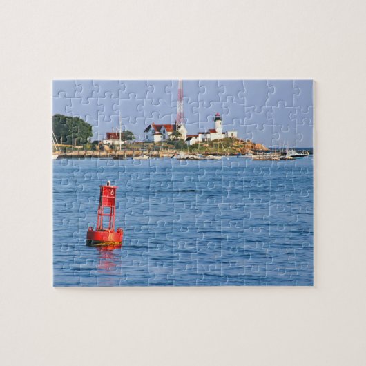 Eastern Point Lighthouse, Gloucester Massachusetts Puzzle (Horizontal)