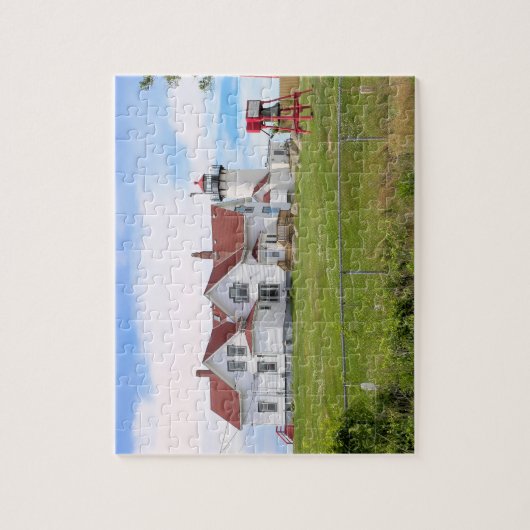Eastern Point Lighthouse, Gloucester Massachusetts Puzzle (Vertikal)