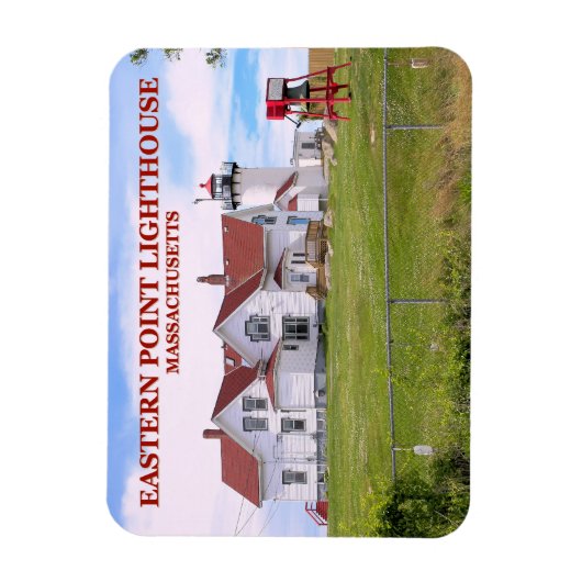 Eastern Point Lighthouse, Massachusetts Magnet (Vertikal)