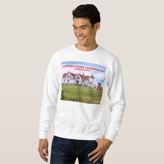 Eastern Point Lighthouse, Massachusetts Sweatshirt (Vorne ganz)