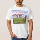Eastern Point Lighthouse, Massachusetts T - Shirt (Vorderseite)