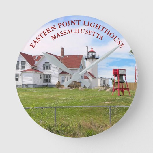 Eastern Point Lighthouse, Massachusetts Uhr (Vorderseite)