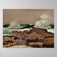 Eastern Point, schöne Kunst von Winslow Homer
