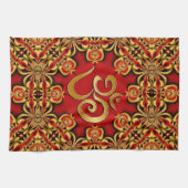 Eastern Red Gold OM Kitchen Teetuch Geschirrtuch (Horizontal)