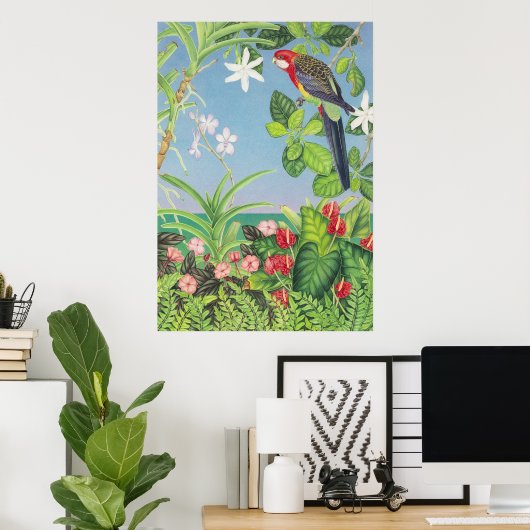 Eastern Rosella Poster (Heimbüro)